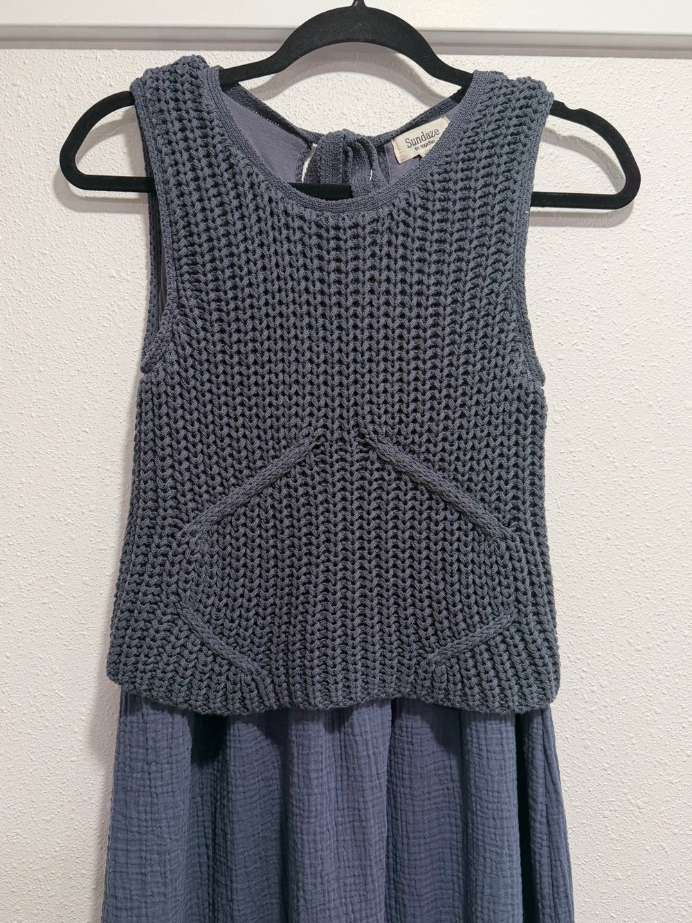 ByTogether Sundaze Sleeveless Maxi Blue Vacation Summer Dress | XS | like new - Picture 2 of 11